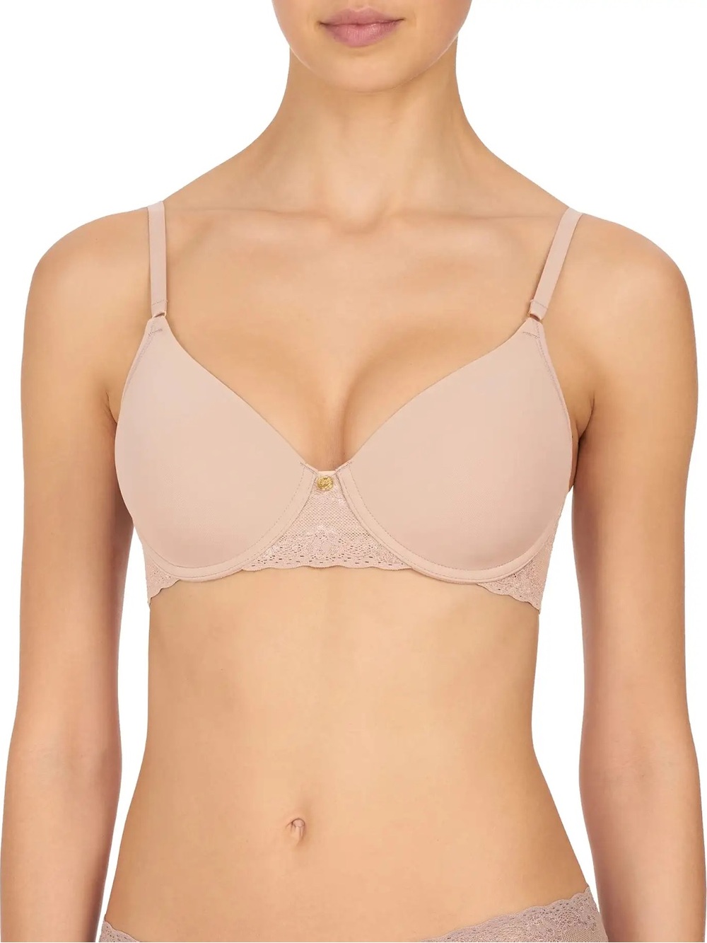 Natori Bliss Perfection Contour Underwire 32DDD Light Mocha
